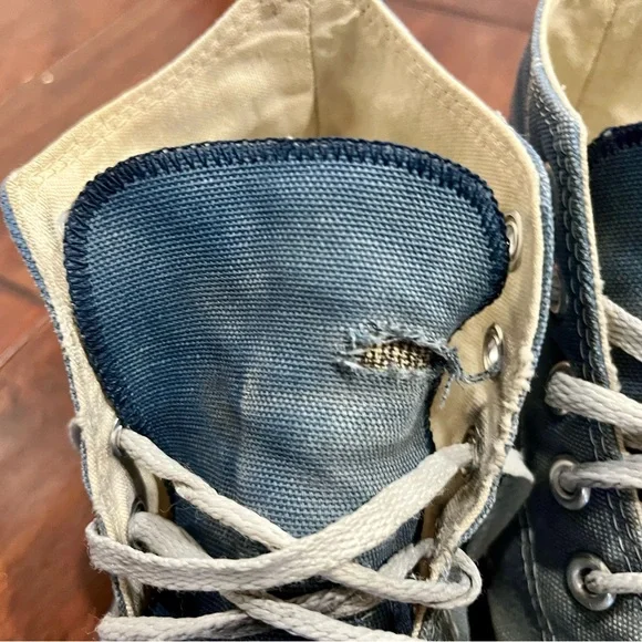 Converse high top navy sneakers - Picture 4 of 6